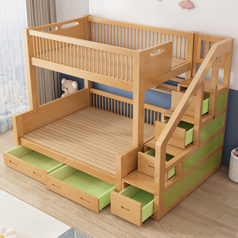 INDOORPLUS公式 | 二段ベッド ナチュラル 機能性 子供用ベッド