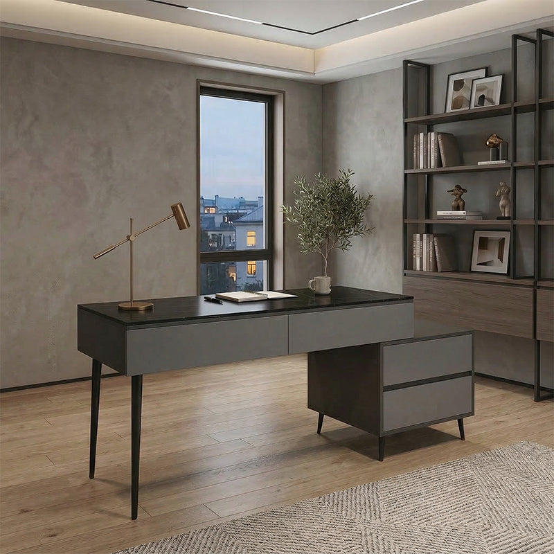 【デスク】高級感 選べる2色