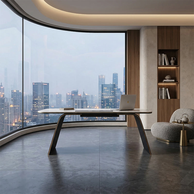 【デスク】優雅なデザイン モダン