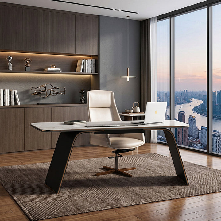 【デスク】優雅なデザイン モダン