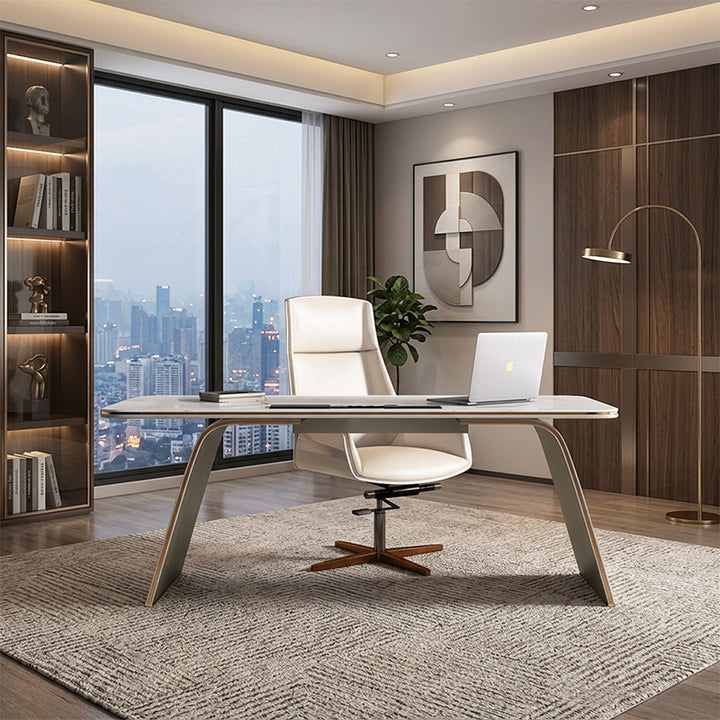 【デスク】優雅なデザイン モダン
