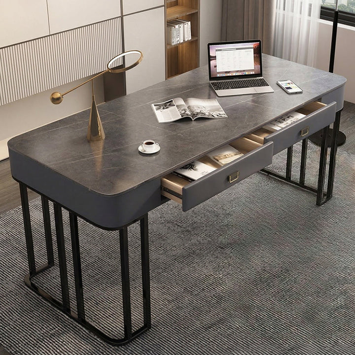 【デスク】 おしゃれ 上品なカラーリング