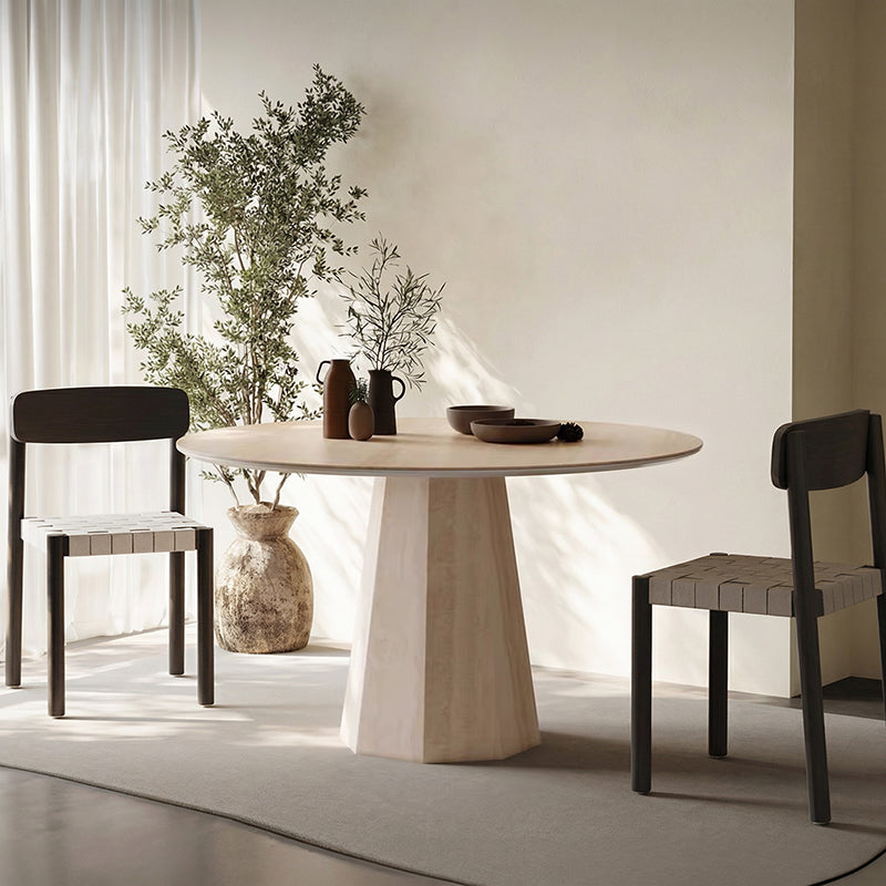 【ダイニングテーブル】わびさび風デザイン 立体感