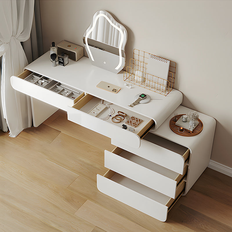 【ドレッサー】フランス風 ロマンチック 伸縮式