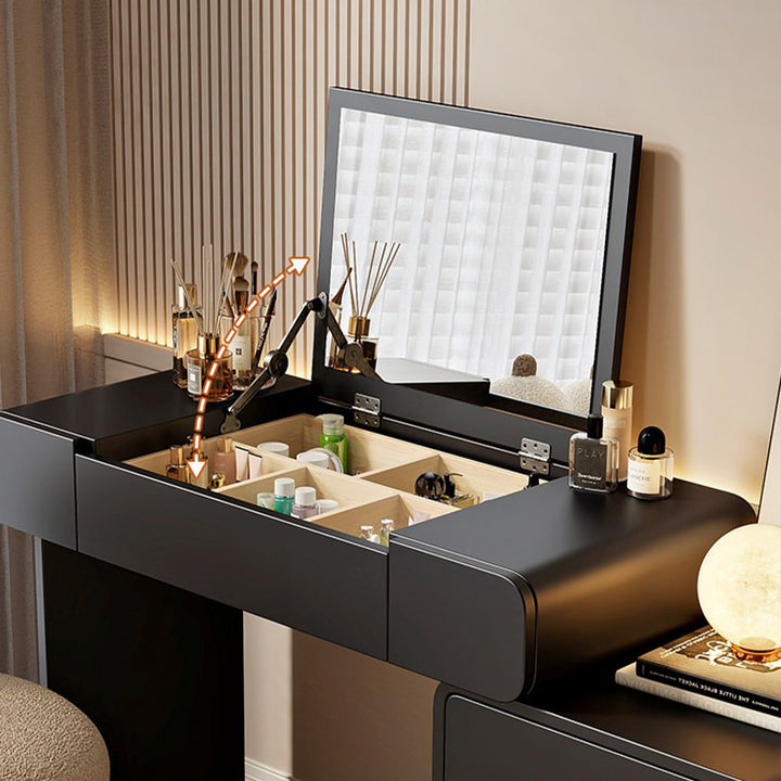 【ドレッサー】フリップミラー 上品質感