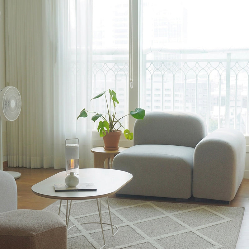 【ソファ】とうふ北欧風 選べる3素材