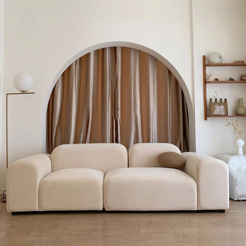 【ソファ】とうふ北欧風 選べる3素材