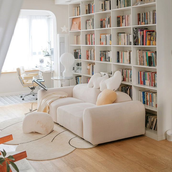 【ソファ】とうふ北欧風 選べる3素材