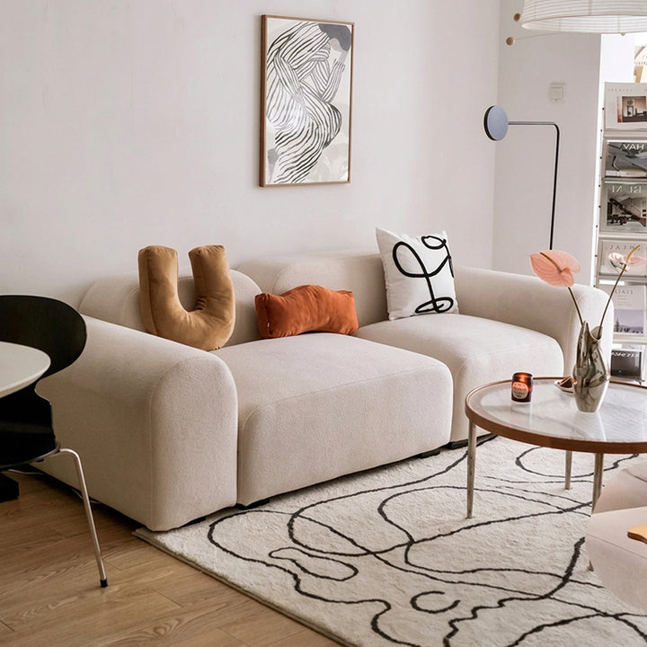 【ソファ】とうふ北欧風 選べる3素材