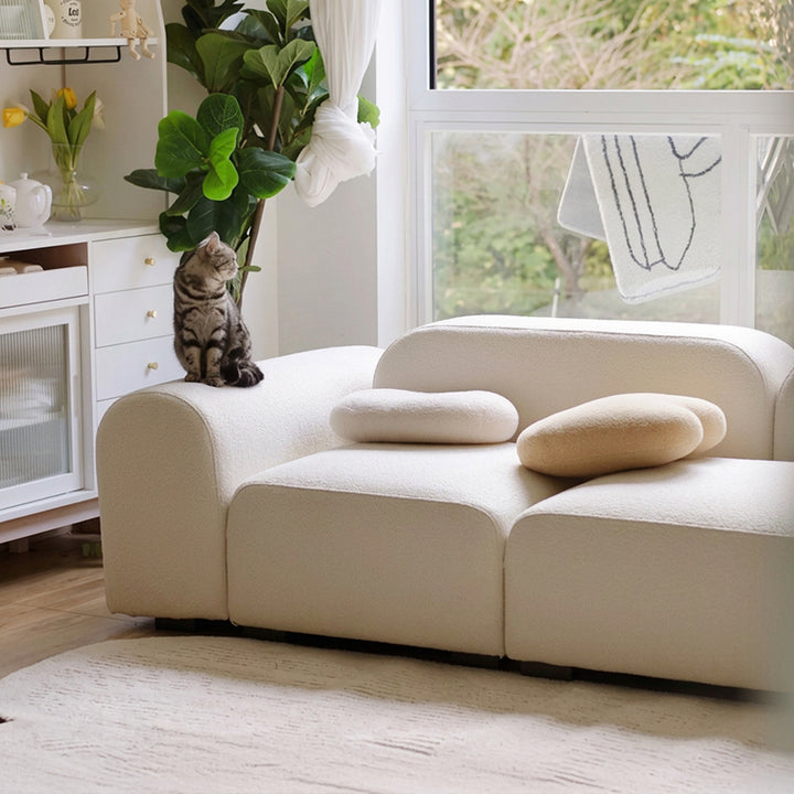 【ソファ】とうふ北欧風 選べる3素材