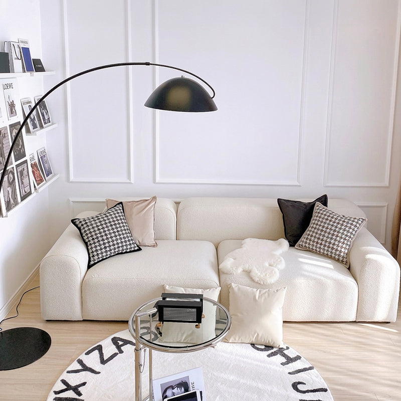 【ソファ】とうふ北欧風 選べる3素材