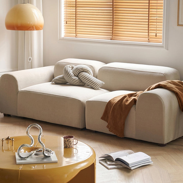 【ソファ】とうふ北欧風 選べる3素材