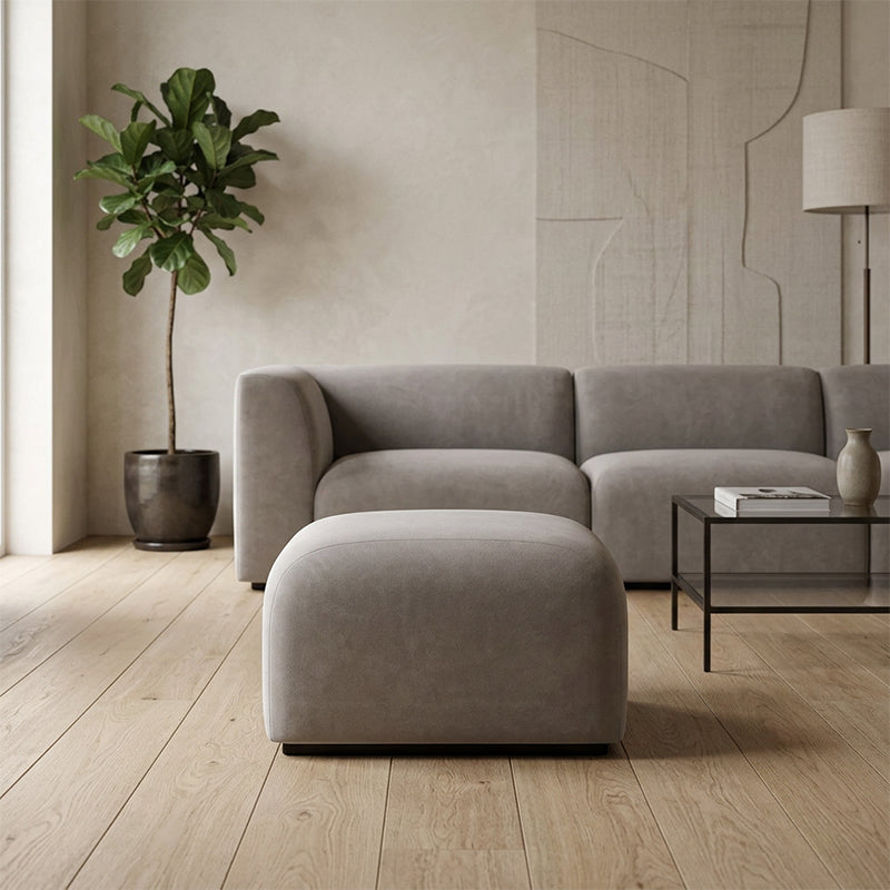 【ソファ】とうふ北欧風 選べる3素材