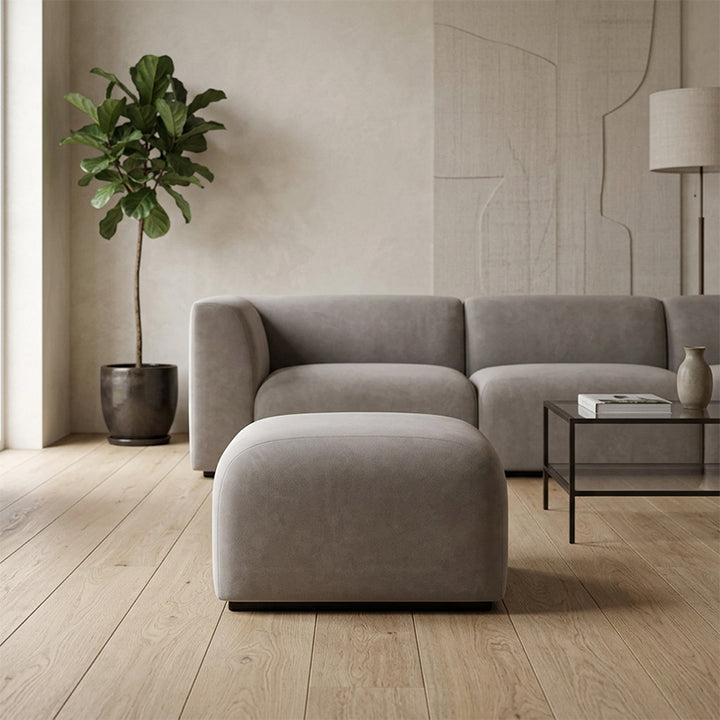 【ソファ】とうふ北欧風 選べる3素材