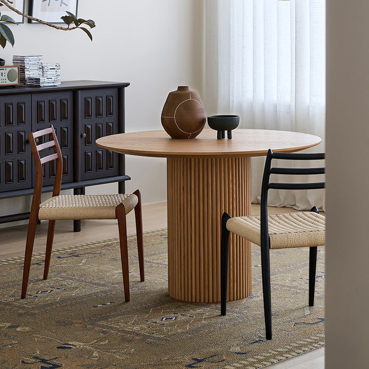 【ダイニングテーブル】シルエットデザイン