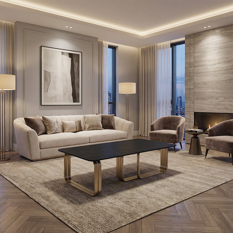 【ローテーブル】おしゃれデザイン性 選べる3色