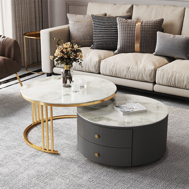 【ローテーブル】モダン 高級感 選べる9色