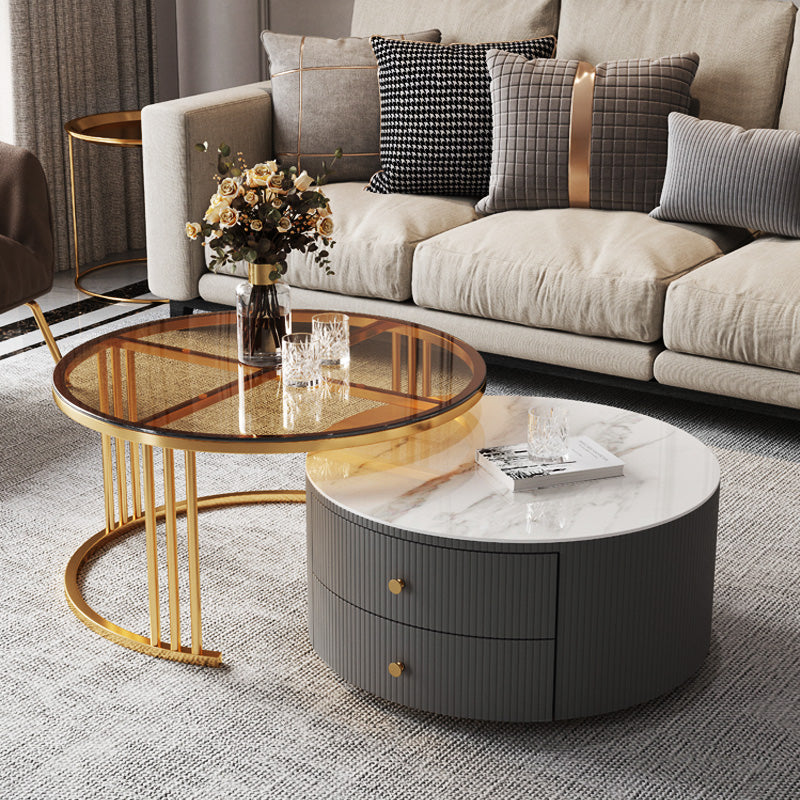 【ローテーブル】モダン 高級感 選べる9色