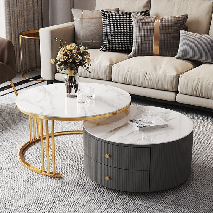 【ローテーブル】モダン 高級感 選べる9色