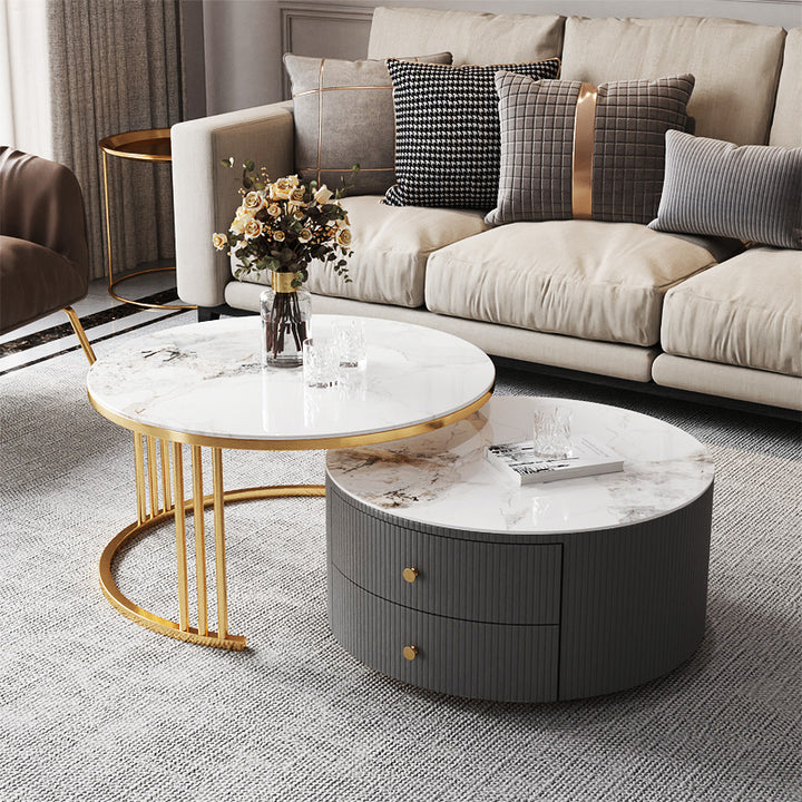 【ローテーブル】モダン 高級感 選べる9色