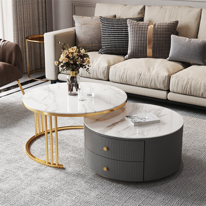 【ローテーブル】モダン 高級感 選べる9色