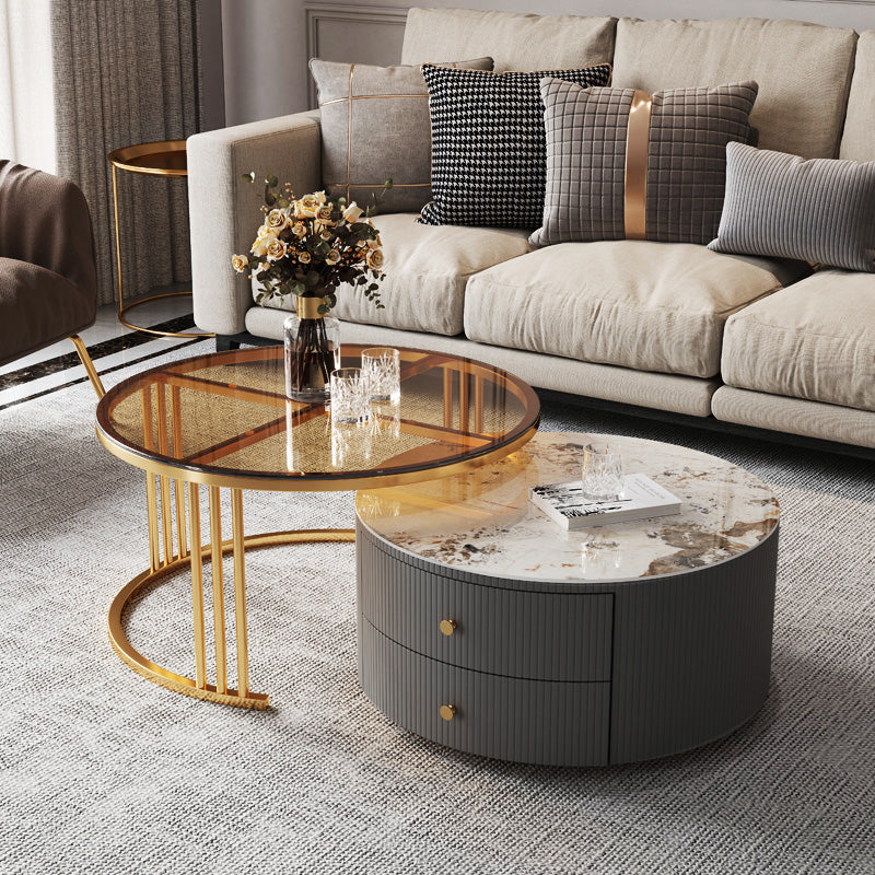 【ローテーブル】モダン 高級感 選べる9色