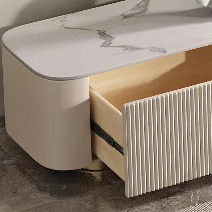 【ローテーブル】マーブル柄 繊細なデザイン 選べる2色