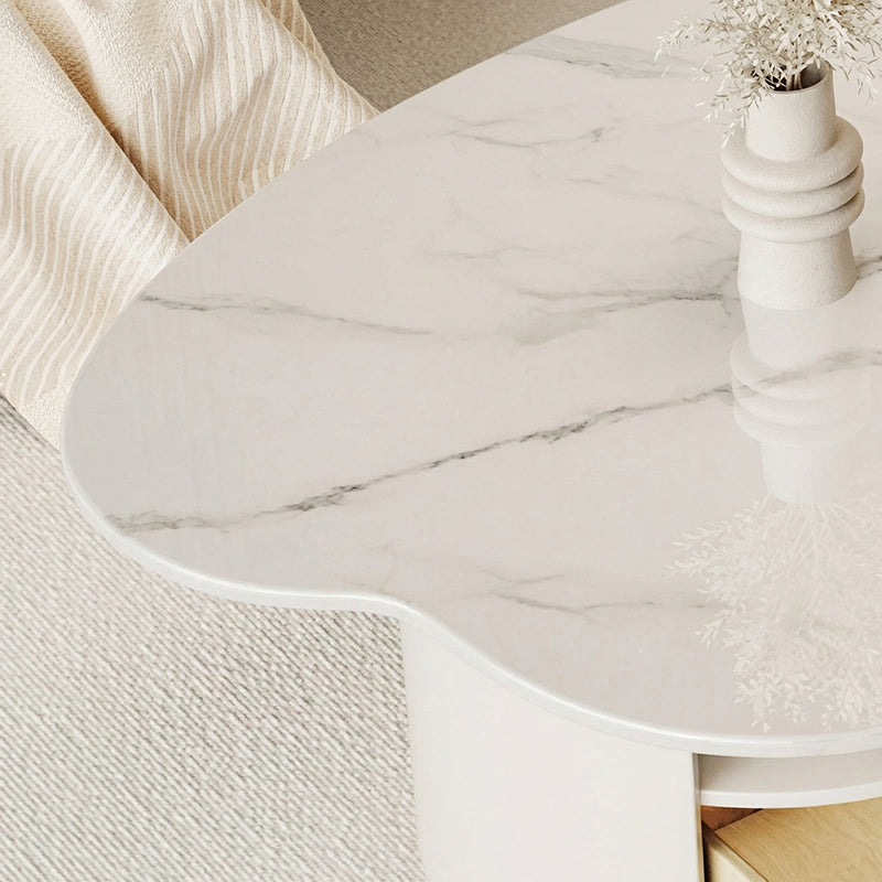 【ローテーブル】クリームスタイル エレガント テーブルセット