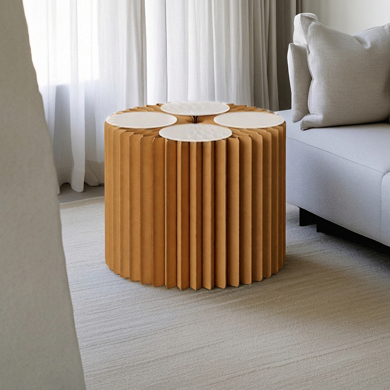 【ローテーブル】クラフト紙 インスタ映え 高級感