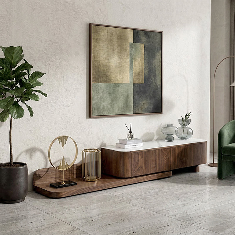 【テレビ台】伸縮式 モダンデザイン 高級感