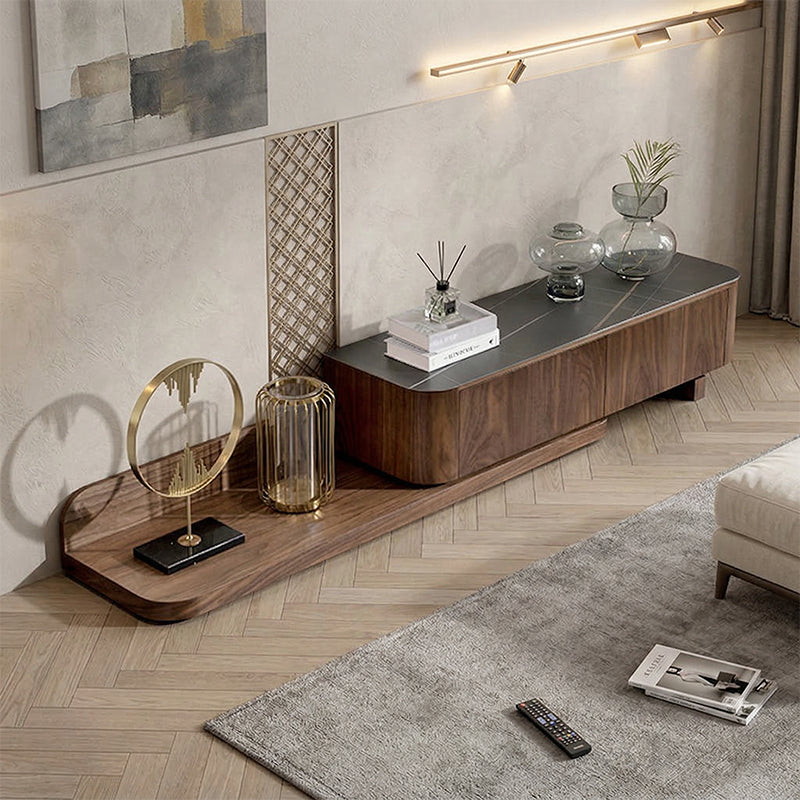 【テレビ台】伸縮式 モダンデザイン 高級感