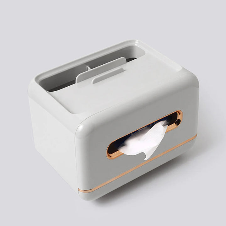 【ティッシュケース】エレガント シンプル 多機能 家庭用 リビング 現代 リモコン 收纳ボックス