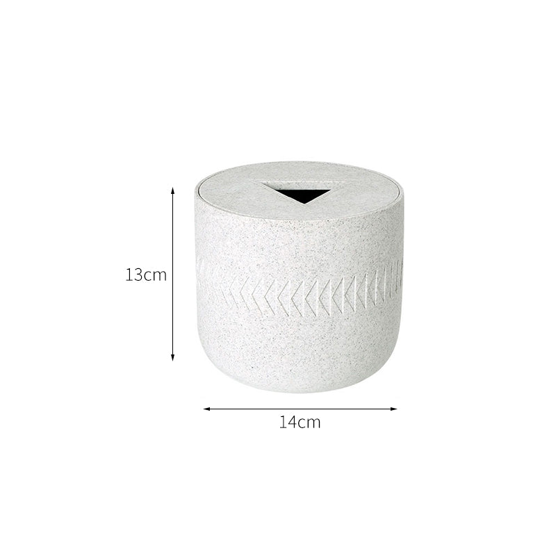 【ティッシュケース】マット質感 ミニマル 重厚