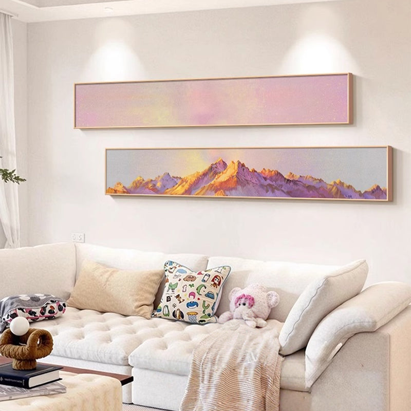 【掛絵】潮の光と日の出 現代的肌理感 選べる8タイプ