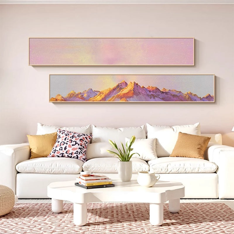 【掛絵】潮の光と日の出 現代的肌理感 選べる8タイプ