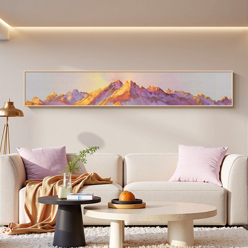 【掛絵】潮の光と日の出 現代的肌理感 選べる8タイプ