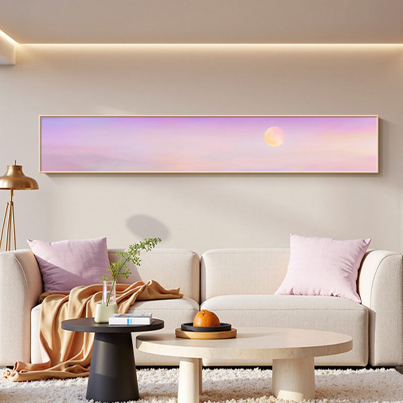 【掛絵】潮の光と日の出 現代的肌理感 選べる8タイプ