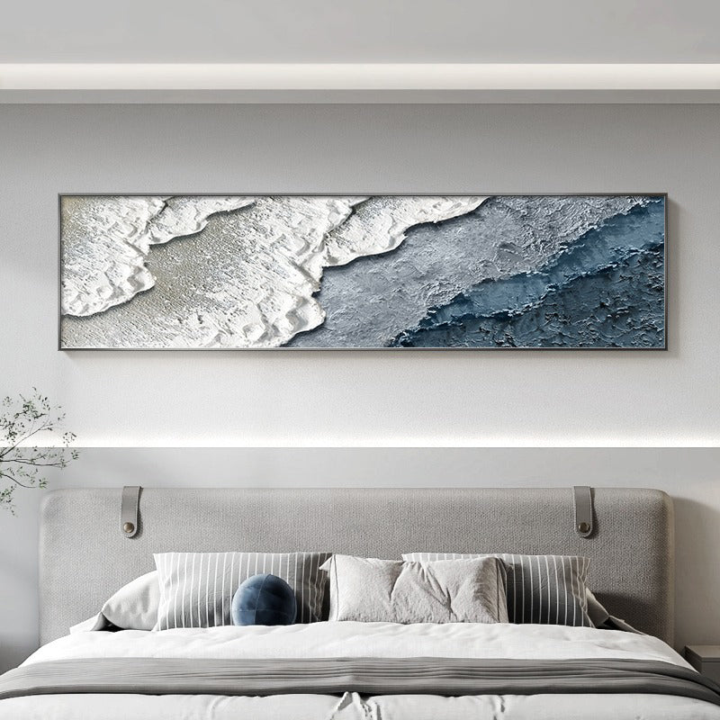 【掛絵】波の広がり エレガントなデザイン