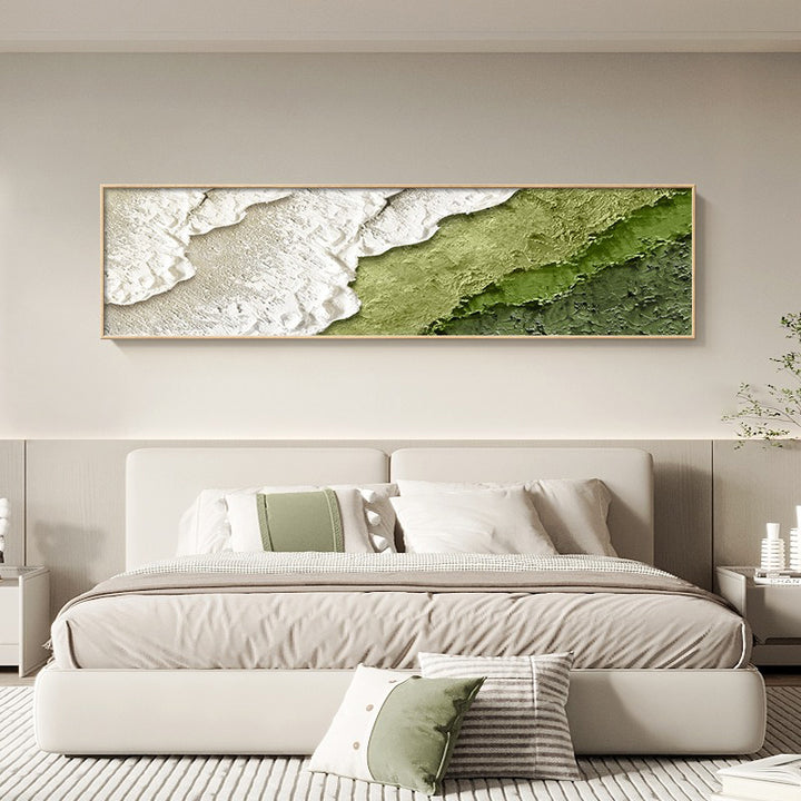 【掛絵】波の広がり エレガントなデザイン