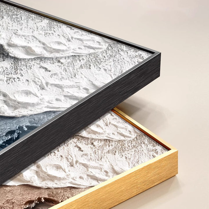 【掛絵】波の広がり エレガントなデザイン