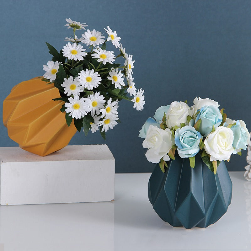 INDOORPLUS公式｜花瓶 北欧スタイル モランディ色 陶磁器 – Indoorplus