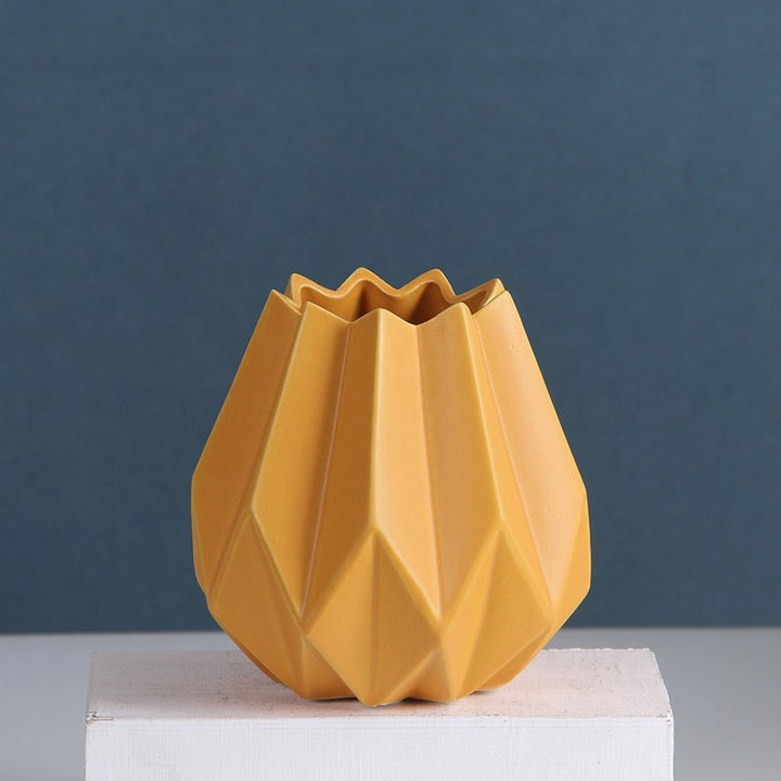 【花瓶】北欧スタイル モランディ色 陶磁器