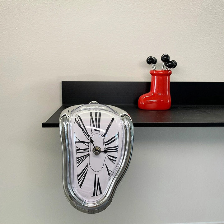 【壁掛け時計】アート感 おしゃれ 静音