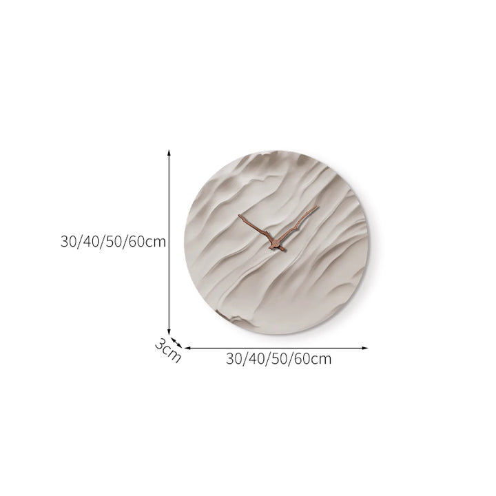 【壁掛け時計】わびさび シンプル 上品