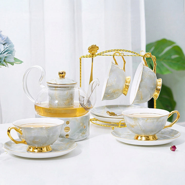 【コーヒーセット・ティーセット】 ヨーロッパ風 セラミック