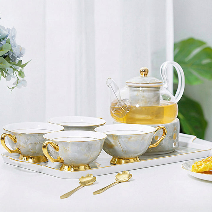 【コーヒーセット・ティーセット】 ヨーロッパ風 セラミック