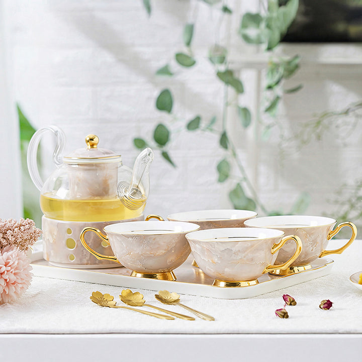 【コーヒーセット・ティーセット】 ヨーロッパ風 セラミック