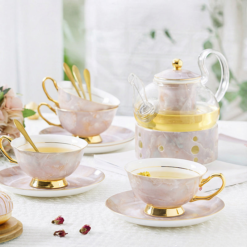 【コーヒーセット・ティーセット】 ヨーロッパ風 セラミック