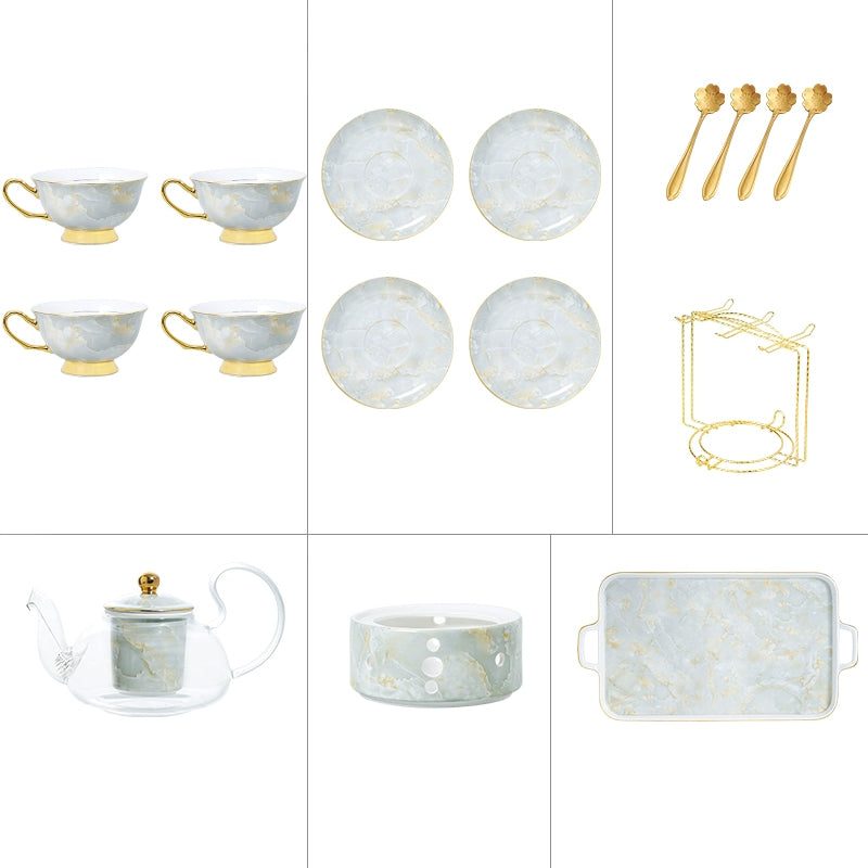 【コーヒーセット・ティーセット】 ヨーロッパ風 セラミック