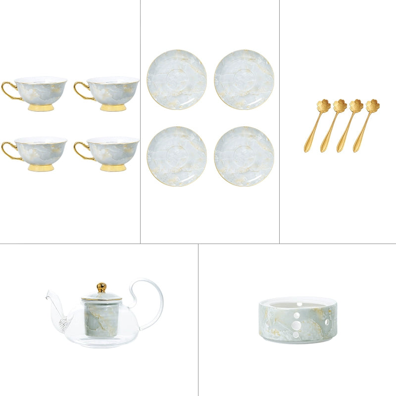 【コーヒーセット・ティーセット】 ヨーロッパ風 セラミック